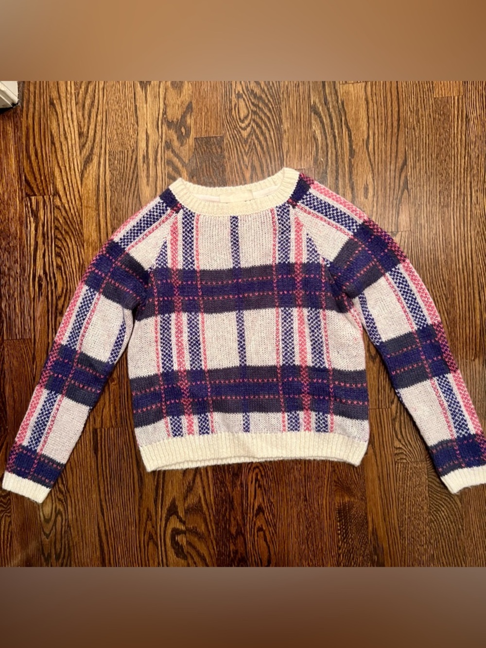 LOGG for H&M Plaid Sweater